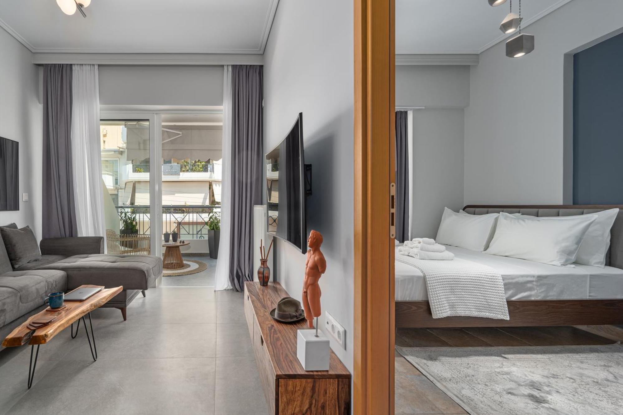 Luxurious Coastal Retreat In Central Glyfada Афіни Екстер'єр фото